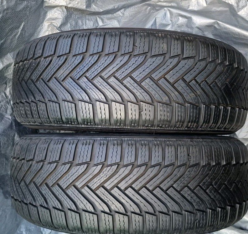 2 X205 55 16 Tyres 91H , MICHELIN ALPINE 6 , M+S , 6.5mm Made In Italy - Image 5