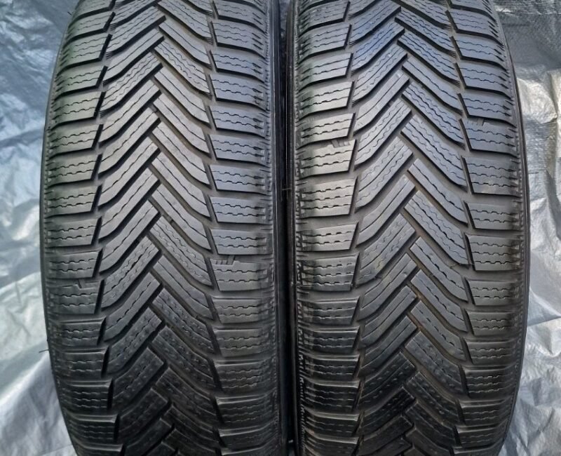 2 X205 55 16 Tyres 91H , MICHELIN ALPINE 6  , M+S , 6.5mm Made In Italy