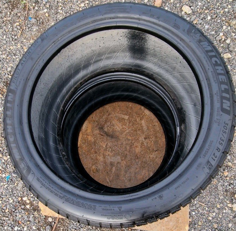 2X 305-35-21 Tyres 109V, MICHELIN Pilot Alpin5 SUV NO, Extra Load, - Image 7