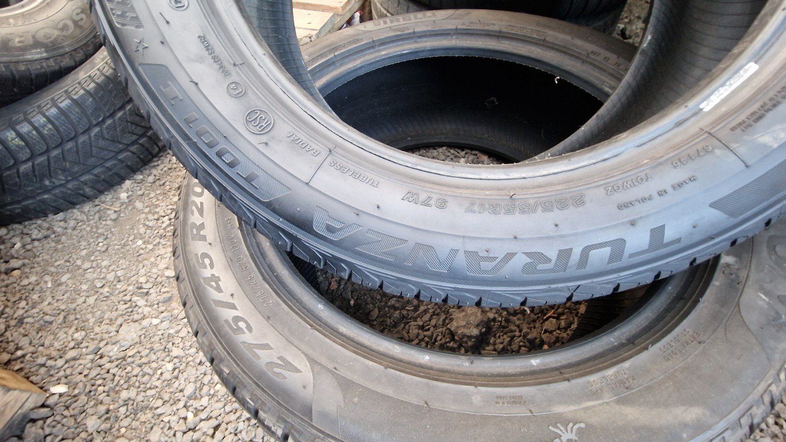 2X 225/55/17 Tyres 97W, BRIDGESTONE TURANZA T001 , RUN FLAT (RSC ) - Image 11