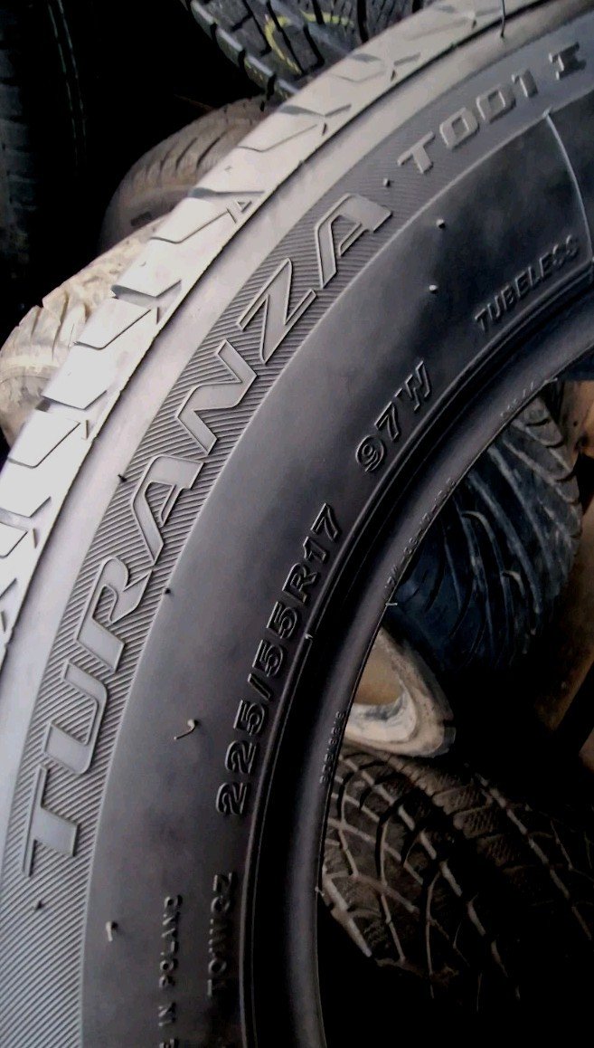 2X 225/55/17 Tyres 97W, BRIDGESTONE TURANZA T001 , RUN FLAT (RSC ) - Image 12