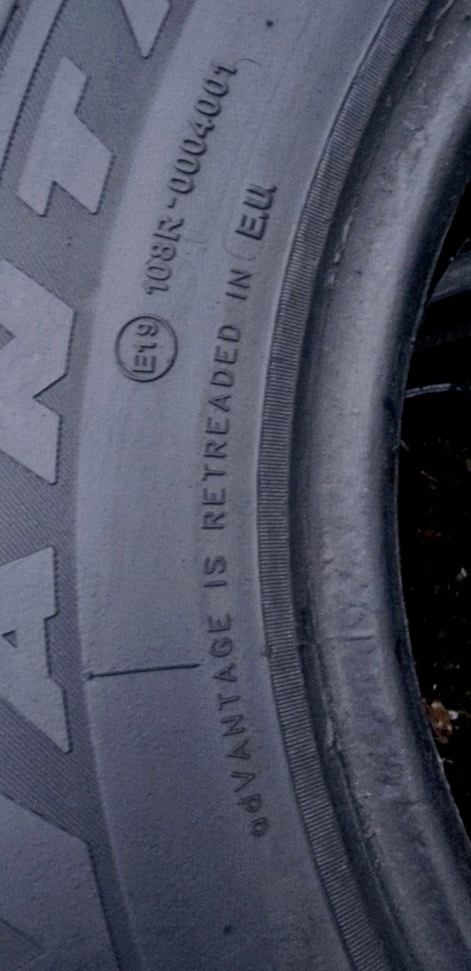 4 X 245 70 16 Tyres , ADVANTAGE, 4X4 , Retread in EU - Image 11