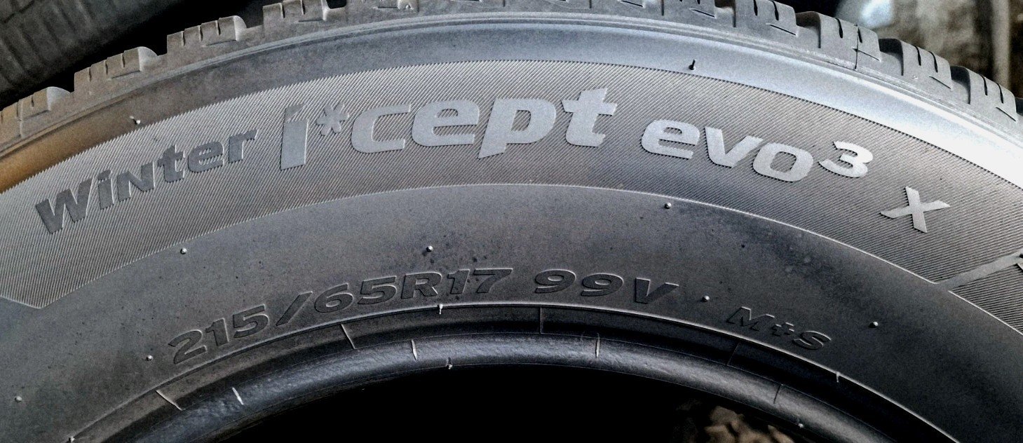 2 X 215 65 17 Tyres ,Hankook Winter Icept Evo3 , 6mm + - Image 16