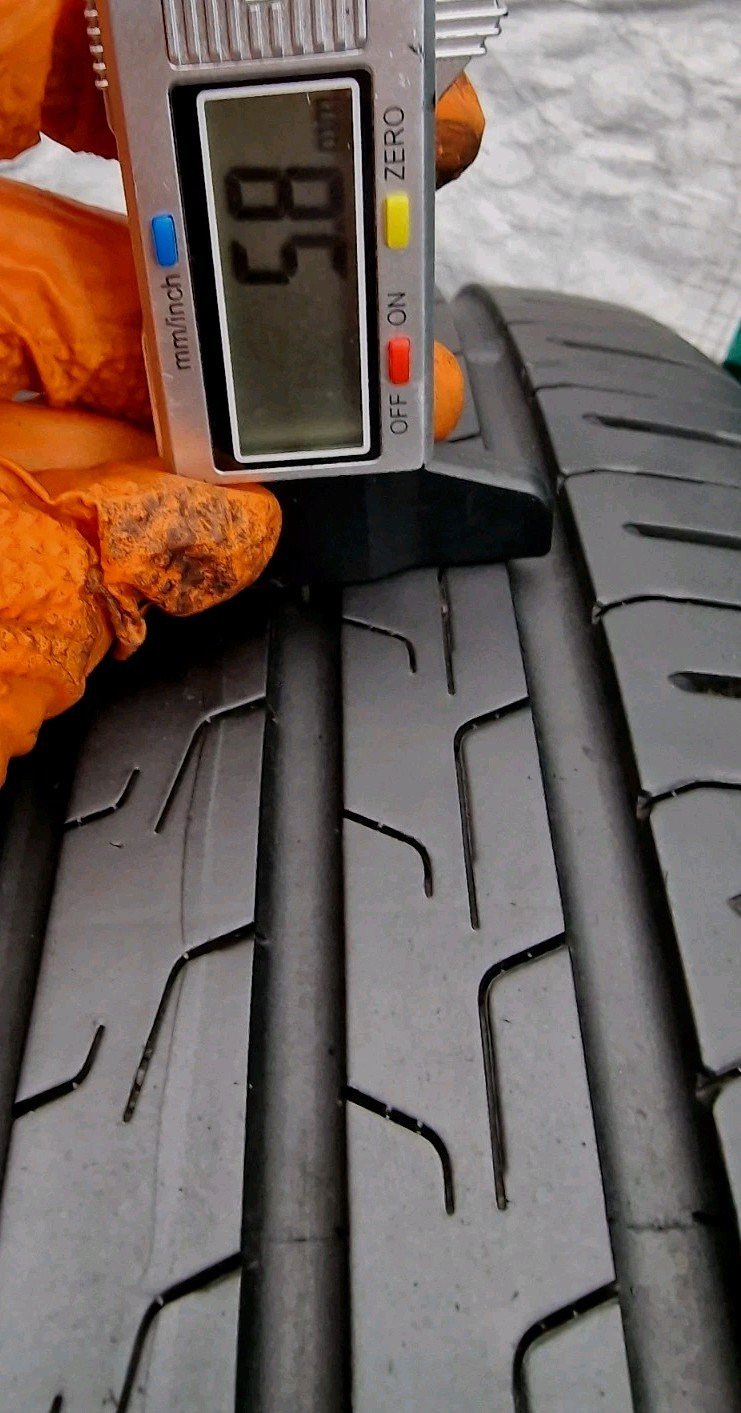 2x 205 55 R17 Tyres 91V , CONTINENTAL ContiEcoContact6, Made In France, 5.5mm - Image 12