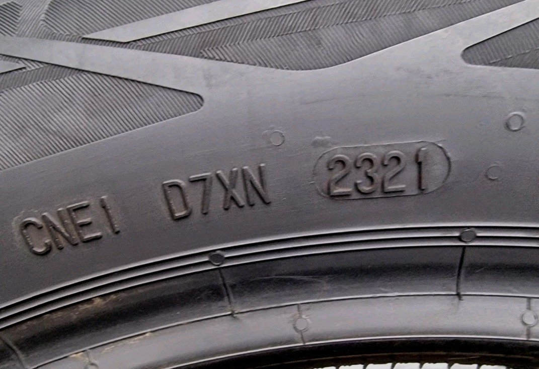 2x 205 55 R17 Tyres 91V , CONTINENTAL ContiEcoContact6, Made In France, 5.5mm - Image 9