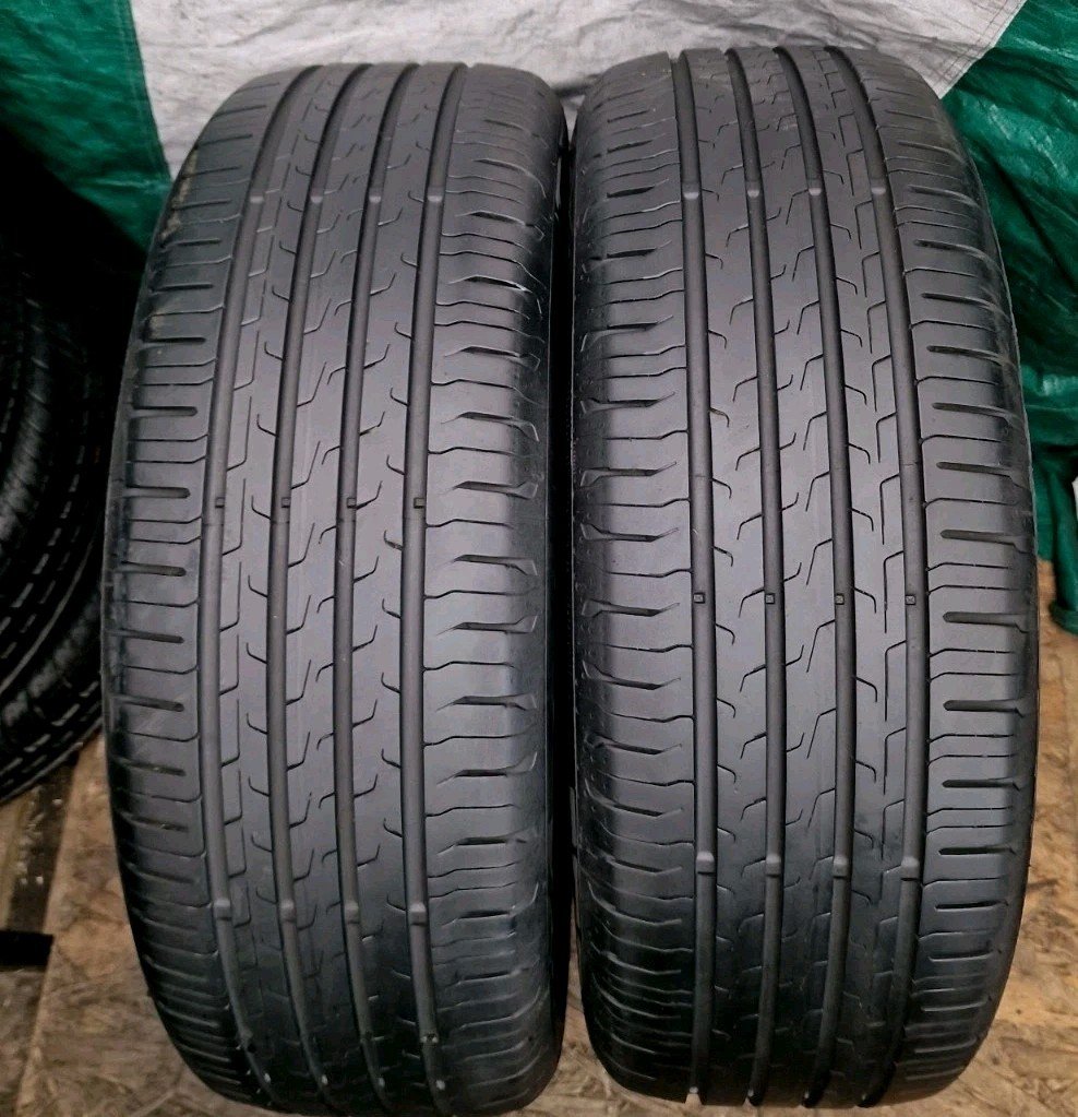 2x 205 55 R17 Tyres 91V , CONTINENTAL ContiEcoContact6, Made In France, 5.5mm