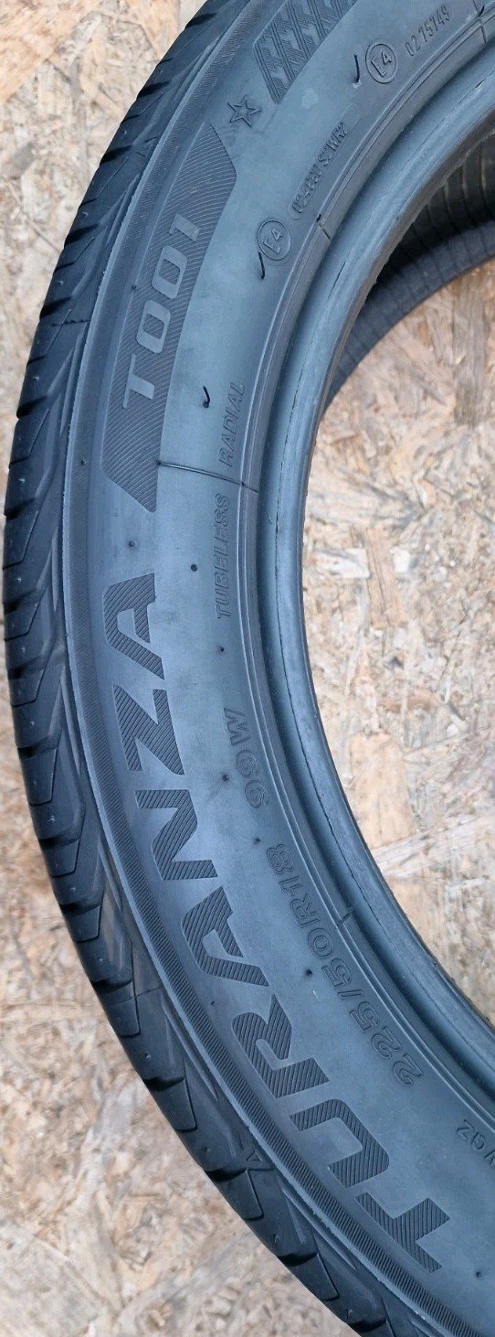 2x 225/50/18 Tyres 99W, Bridgestone Turanza T001 , XL Extra Load - Image 11