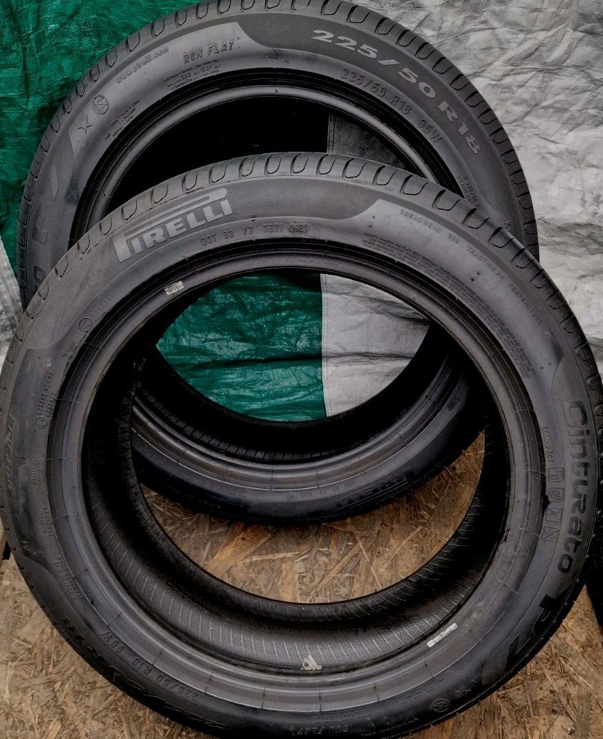 2 X 225 50 18 Tyres 95W , PIRERLLI Cinturato, Runflat ⭐️ (RSC) , 5.6 to 6.6mm - Image 7