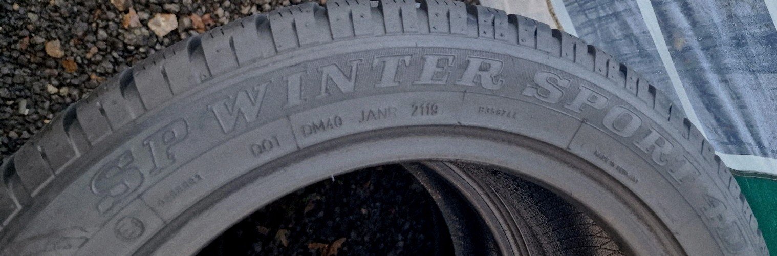 2 x 225/50R17 94H Dunlop, SP winter sport * Star Marked , Runflat - Image 8