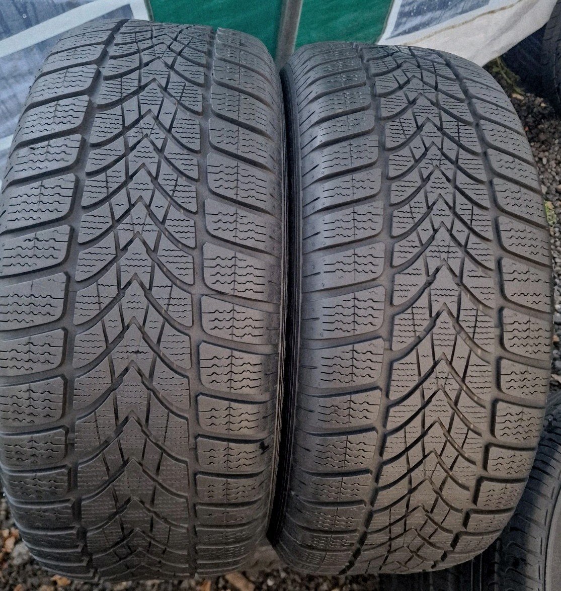 2 x 225/50R17 94H Dunlop, SP winter sport * Star Marked , Runflat