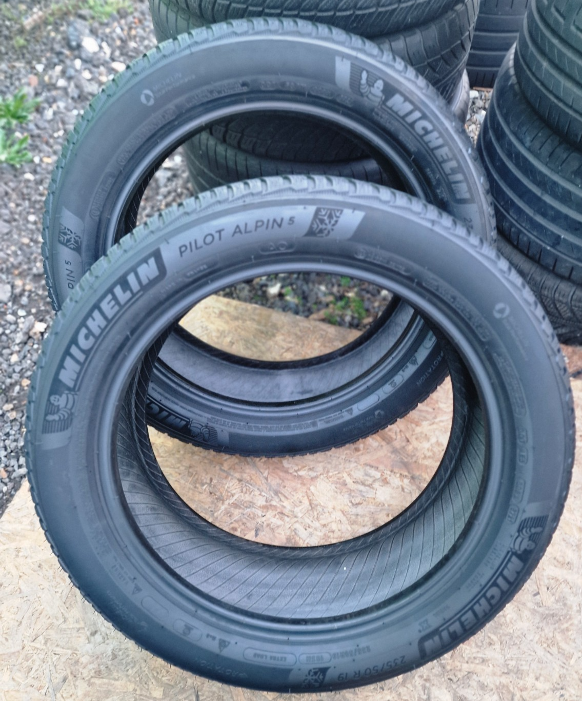 2 x 235 50 R19 tyres 103V , MICHELIN PILOT ALPIN 5 , Extra Load,SUV, M+S - Image 9