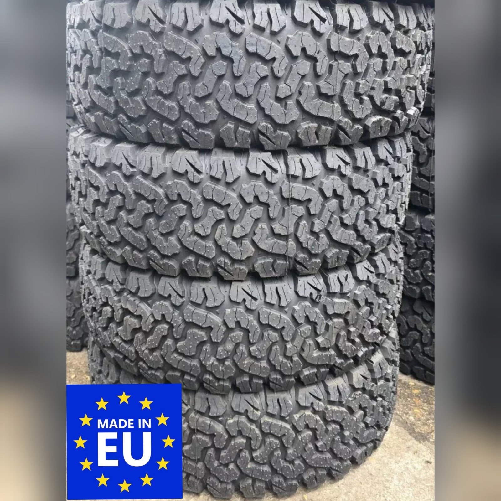4X 235 60 r18 Tyre103 T , Radburg ALL Terrian ALL Season , RETREAD IN EU ,