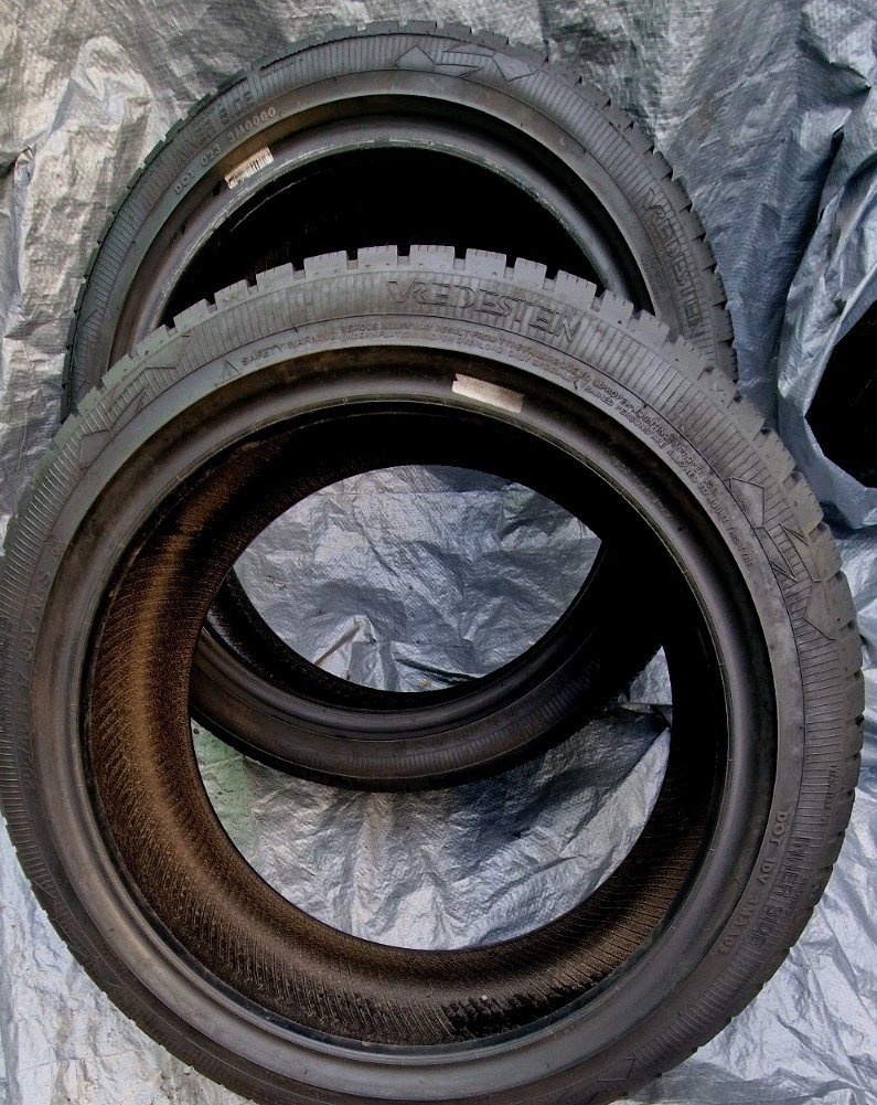 2 X 205 45 17 Tyres 88V , Vredestine Quatrac5 , Made In Netherlands, - Image 5