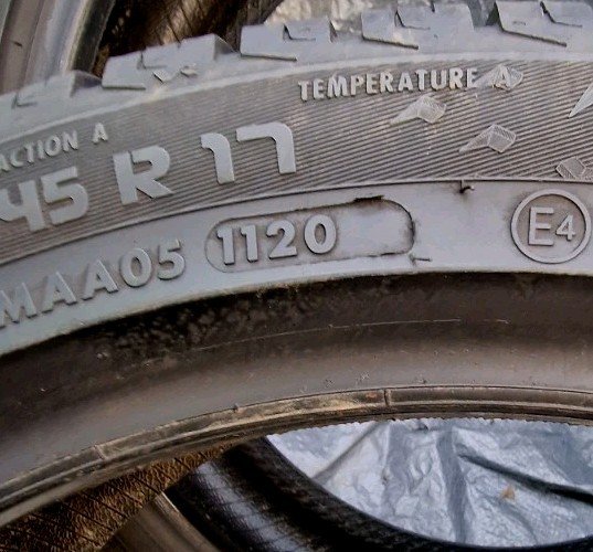 2 X 205 45 17 Tyres 88V , Vredestine Quatrac5 , Made In Netherlands, - Image 9