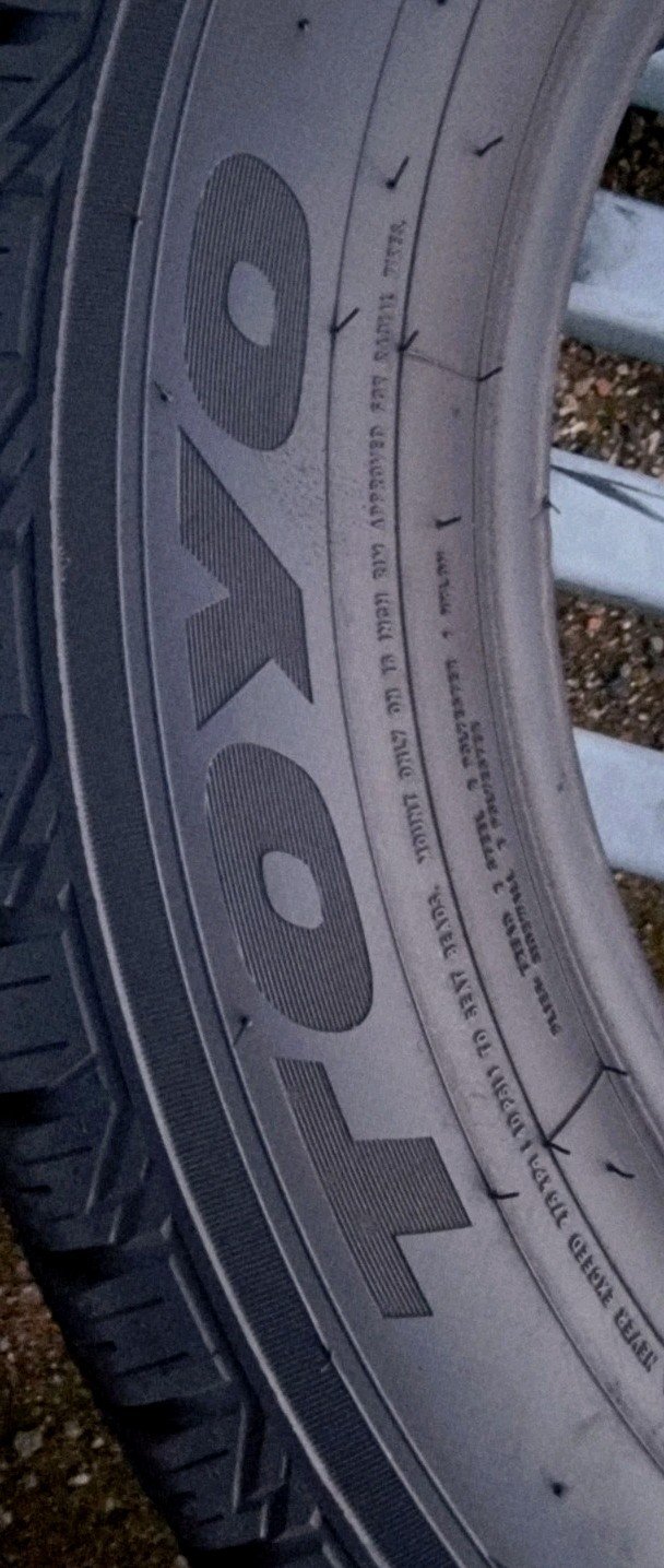2 X 205 65 16 C Tyres , TOYO, OBSERVE VAN ,Commercial Made In Japan, 6mm , M+S - Image 6
