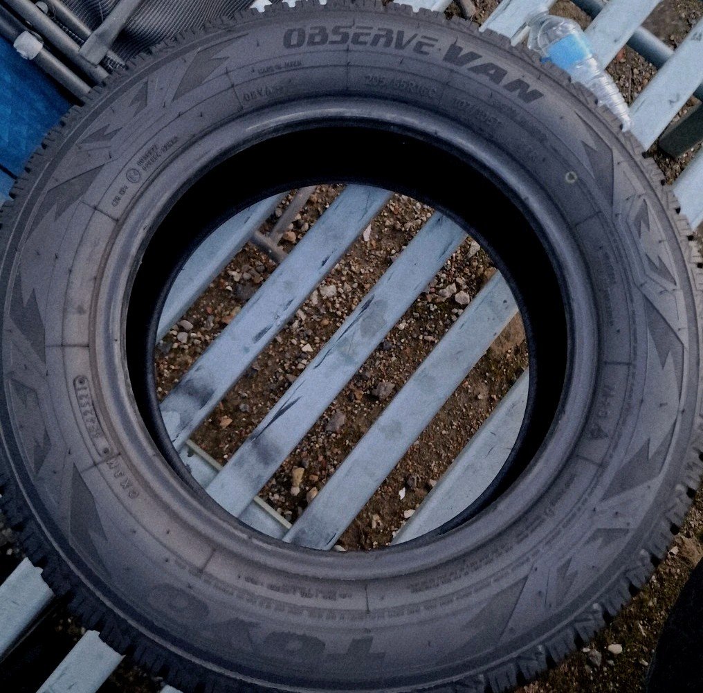 2 X 205 65 16 C Tyres , TOYO, OBSERVE VAN ,Commercial Made In Japan, 6mm , M+S - Image 7
