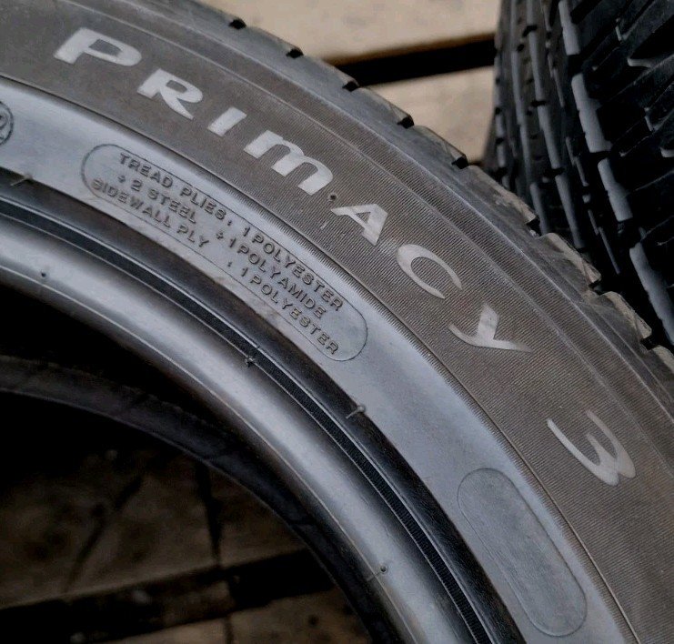 2 X 225 50 18 Tyres, MICHELIN PRIMACY 3/4 , 99w and 95V , Made In Spain - Image 19