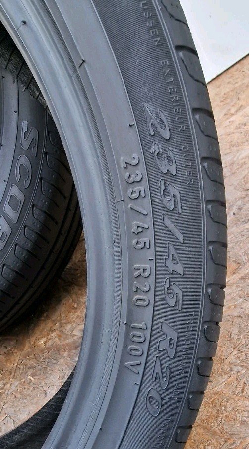2 X 235 45 20 Tyres 100V , PIRERLLI SCORPION VERDE, Seal inside , - Image 5