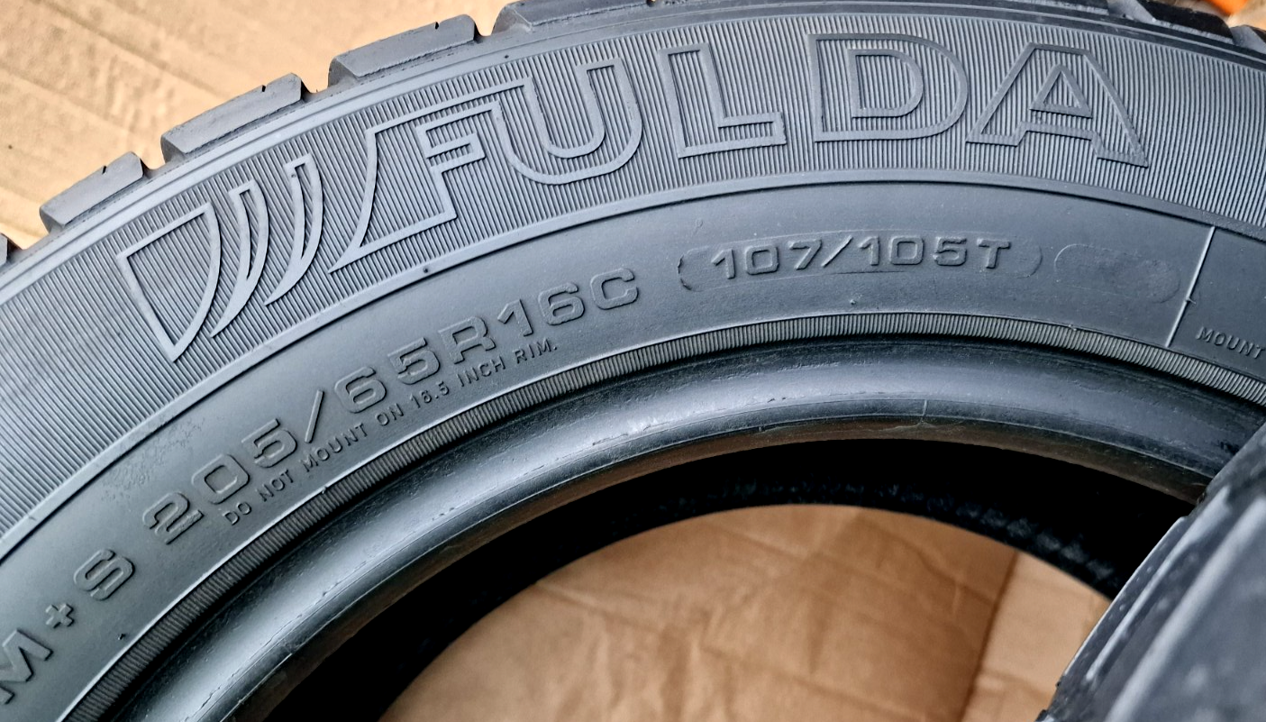 2X 205 65 16C Tyres 107/ 105T , FULDA CONVEO TRAC 2 - Image 13
