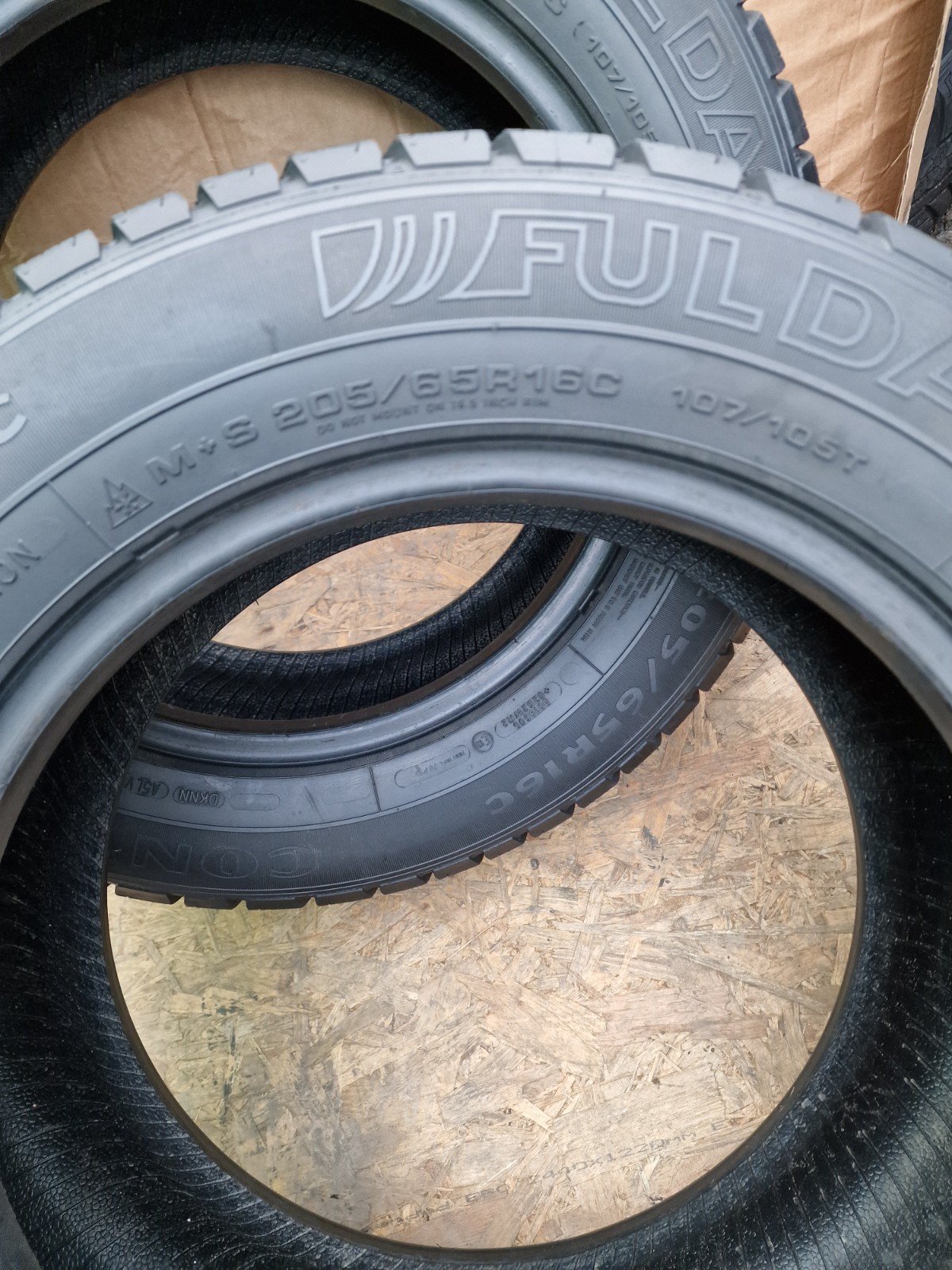 2X 205 65 16C Tyres 107/ 105T , FULDA CONVEO TRAC 2 - Image 10