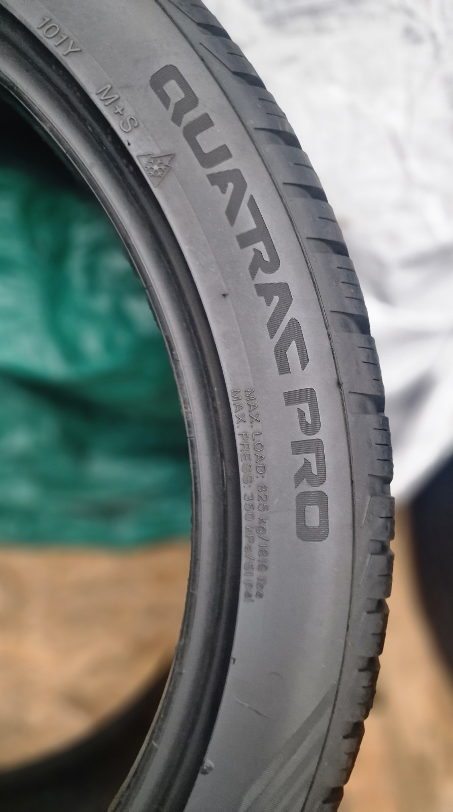 1 x 255 40 20 tyres, 101Y ,VREDESTEIN QUATRAC PRO ExtraLoad,,M+S - Image 9
