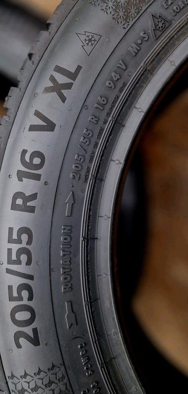 2 X 205 55 16 V XL Tyres 94V, CONTINENTAL All-SeasonContact2, X Load,EV ✔️, - Image 12