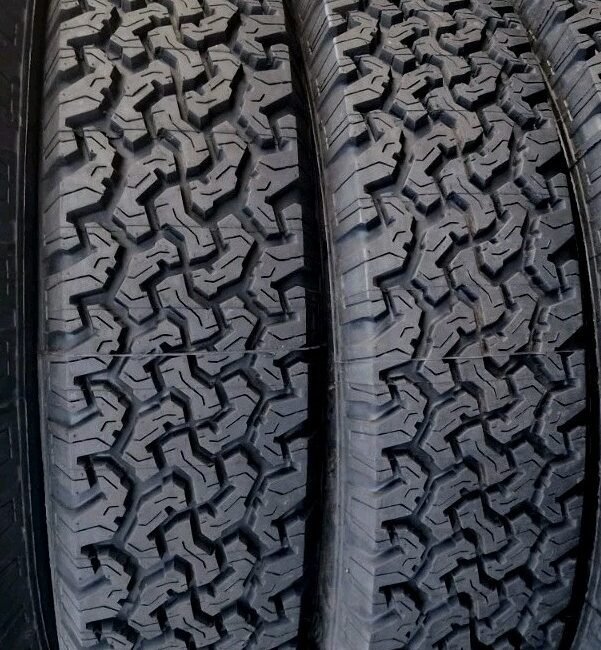 2 X 205 80 16 Tyres 104 S , RADBURG  ALL TERRIAN,  M+S ,Retread and Made In EU
