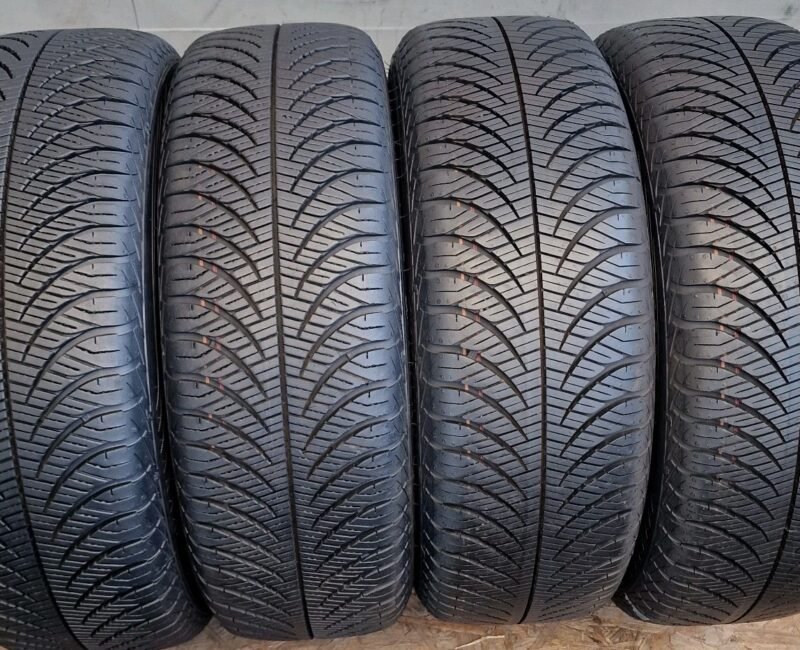 4 x 185/60R15 Tyres  84T,  Goodyear Vector 4 Season,  Geb2  , Dot:25