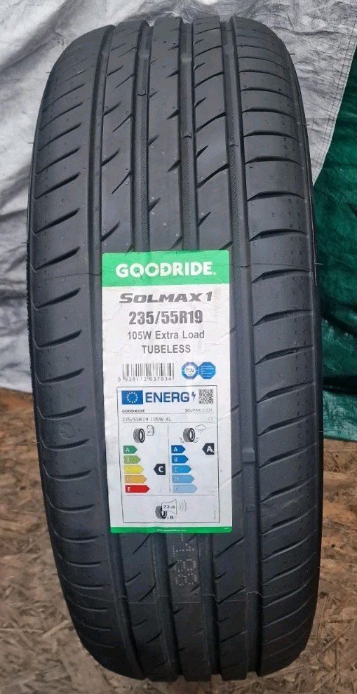 1 X 235 55 19 Tyres 105W, GOODRIDE Solmax1 Extra Load, EV 🚗