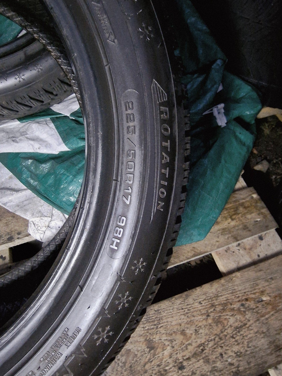 2 X 225 50 R17 98H XL ,DUNLOP WINTER SPORT5, Extra Load ,6mm Plus - Image 14