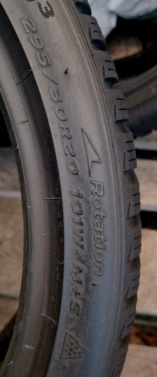 2 X 295 30 20 Tyres , Winter icept Evo2 , Extra Load - Image 17