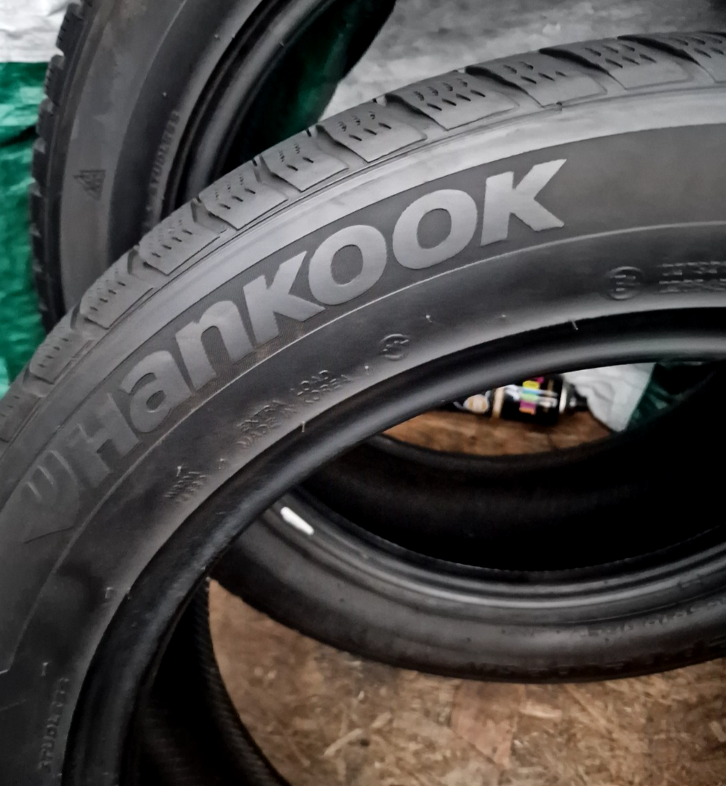 2x 235/55/R19 105V M+S HANKOOK I*cept Evo 2 SUV WINTER PART WORN TIRES TREAD 5MM - Image 6