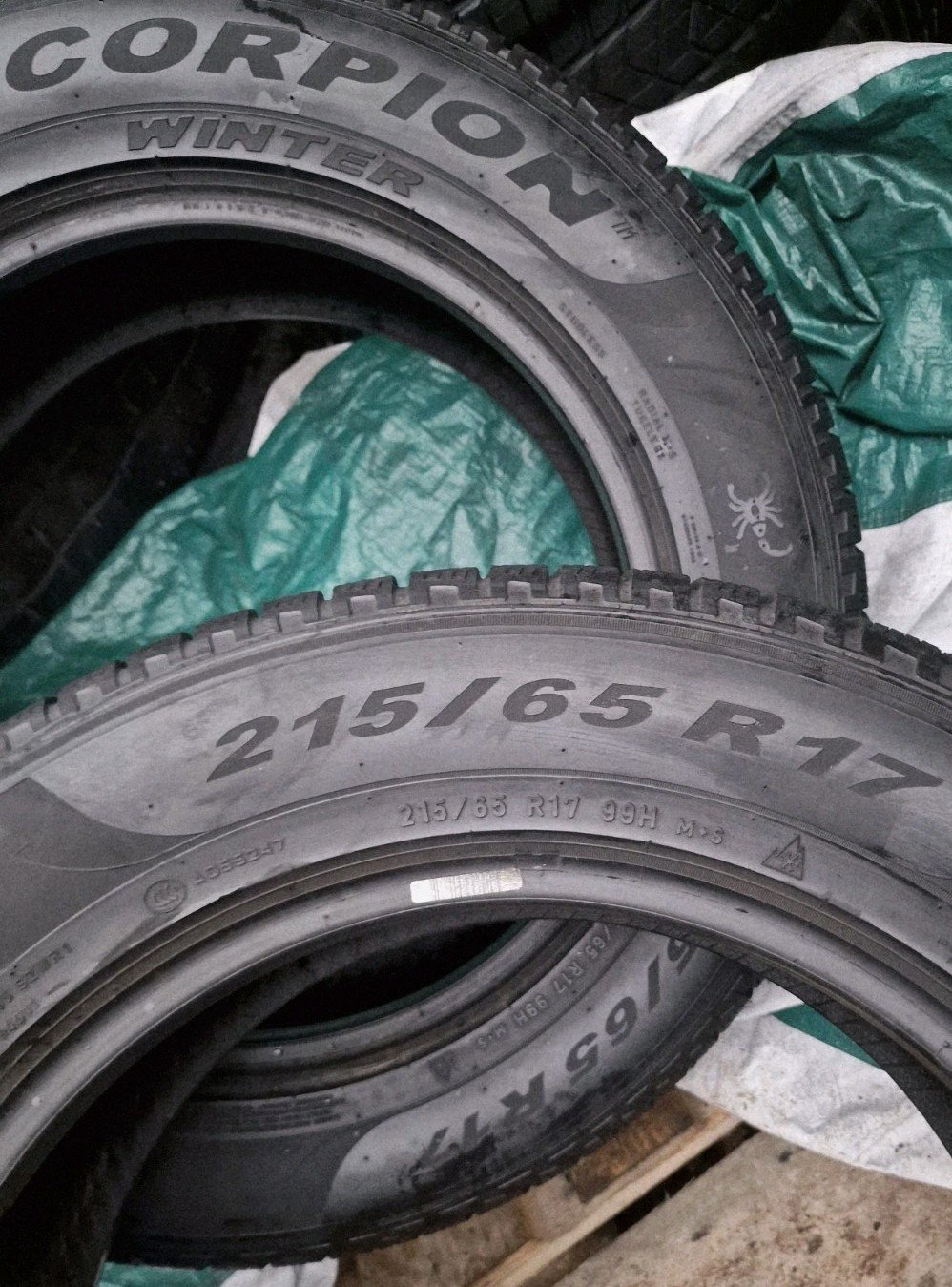 4 X 215 65 17 Tyres , PIRERLLI Scorpion Winter - Image 4