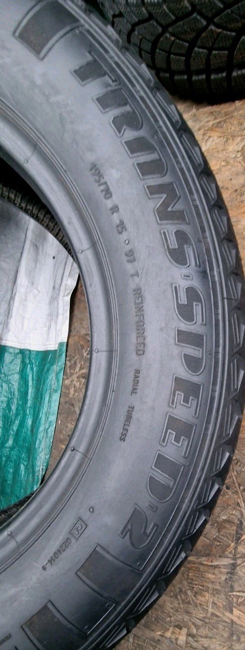 1 X 195 70 15 Tyres 97T , SEMPERIT TRANCE SPEED ,Rainforced - Image 6