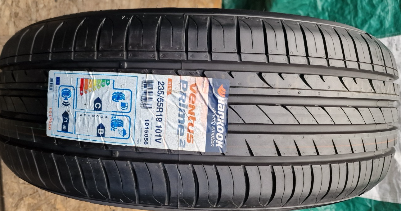 1 x 235 55 19 tyre 101V, HANKOOK Ventus Prime2 , New ,Dot 19 - Image 3