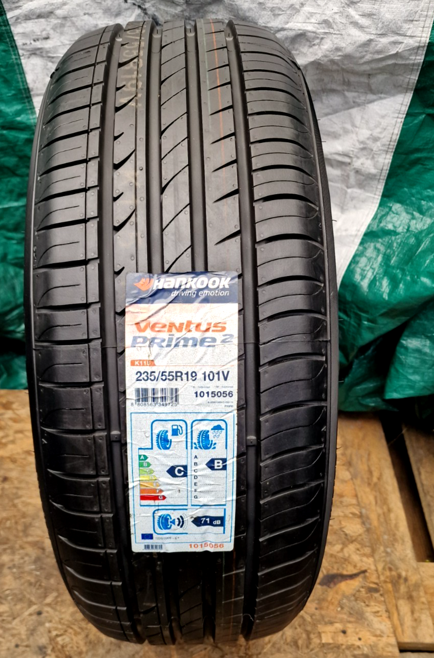 1 x 235 55 19 tyre 101V, HANKOOK Ventus Prime2 , New ,Dot 19