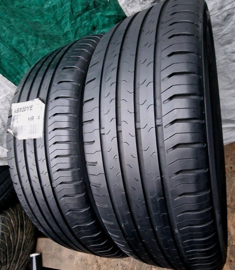 2 X 215 55 17 Tyres 94 V , Continental ContiEcoContact5 , 5mm to 6mm - Image 3