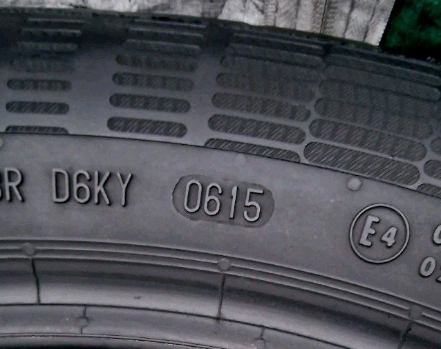 2 X 215 55 17 Tyres 94 V , Continental ContiEcoContact5 , 5mm to 6mm - Image 8