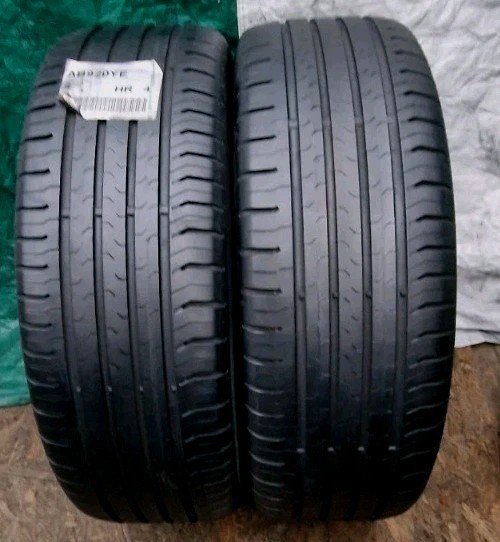 2 X 215 55 17 Tyres 94 V , Continental ContiEcoContact5 , 5mm to 6mm