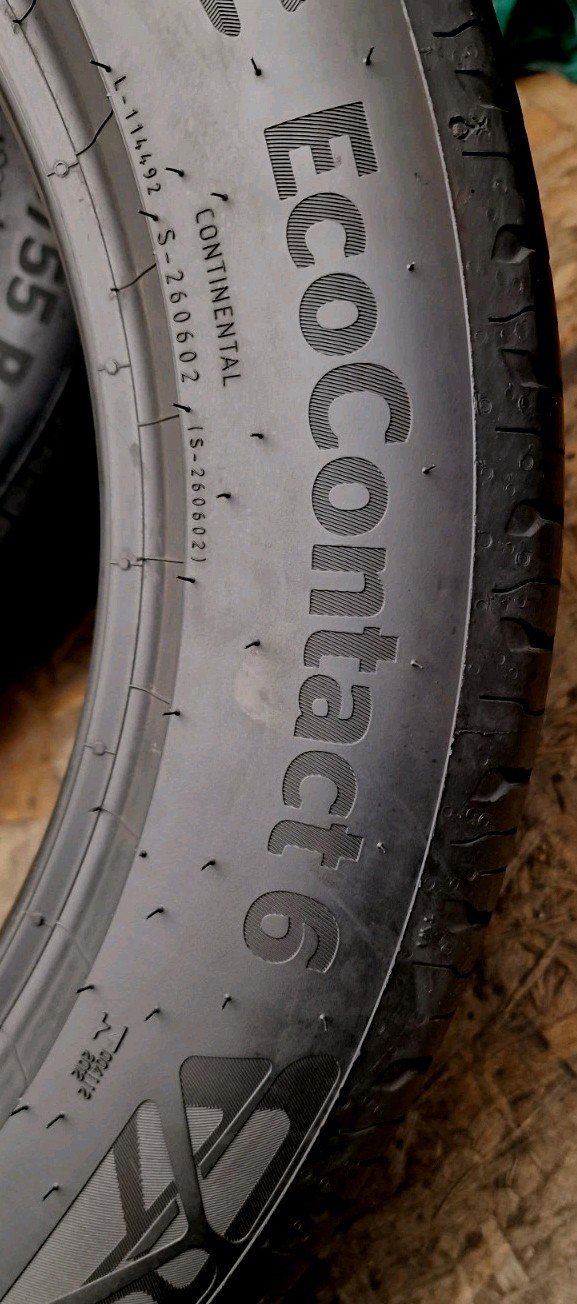 2x 205 55 R17 Tyres 95ZH , CONTINENTAL ContiEcoContact6, Extra Load - Image 8