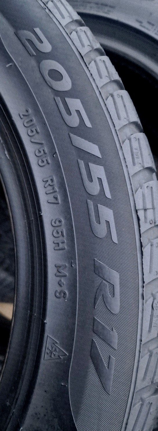 2 X 205 55 17 Tyres , PIRERLLI SOTTO ZERO 3, Extra Load, Winter M+S - Image 9