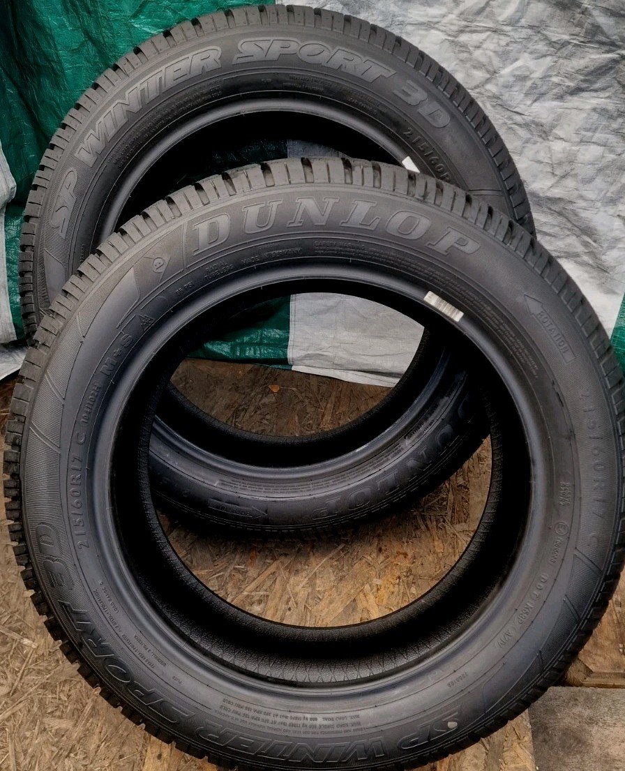 2 X 215 60 17 C Tyres 104/102H , DUNLOP SP WINTER SPORT 3D, NEW, MADE IN GERMAN - Image 5