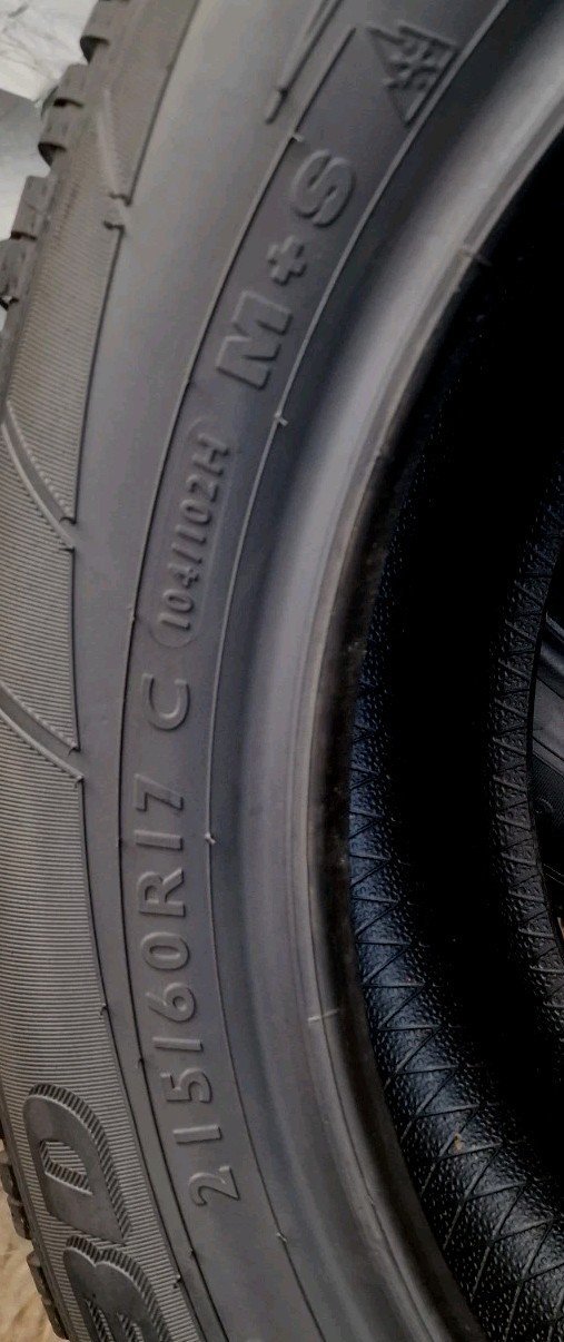 2 X 215 60 17 C Tyres 104/102H , DUNLOP SP WINTER SPORT 3D, NEW, MADE IN GERMAN - Image 7