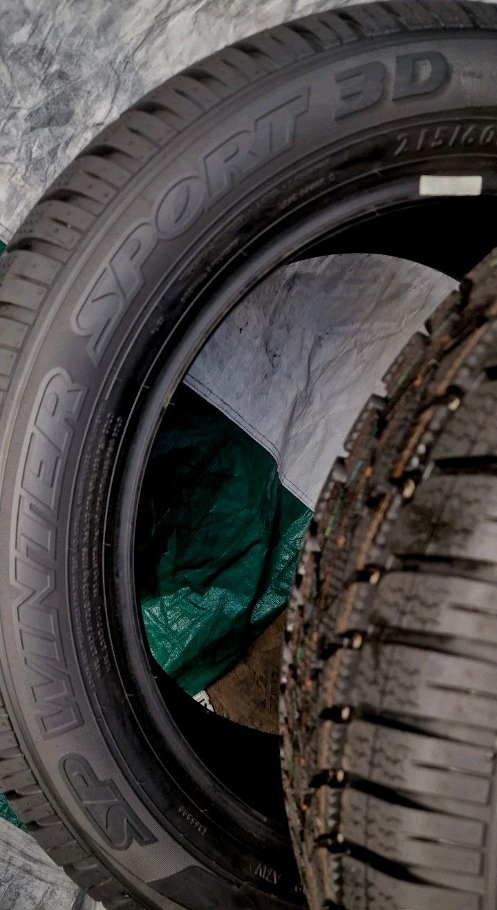 2 X 215 60 17 C Tyres 104/102H , DUNLOP SP WINTER SPORT 3D, NEW, MADE IN GERMAN - Image 9
