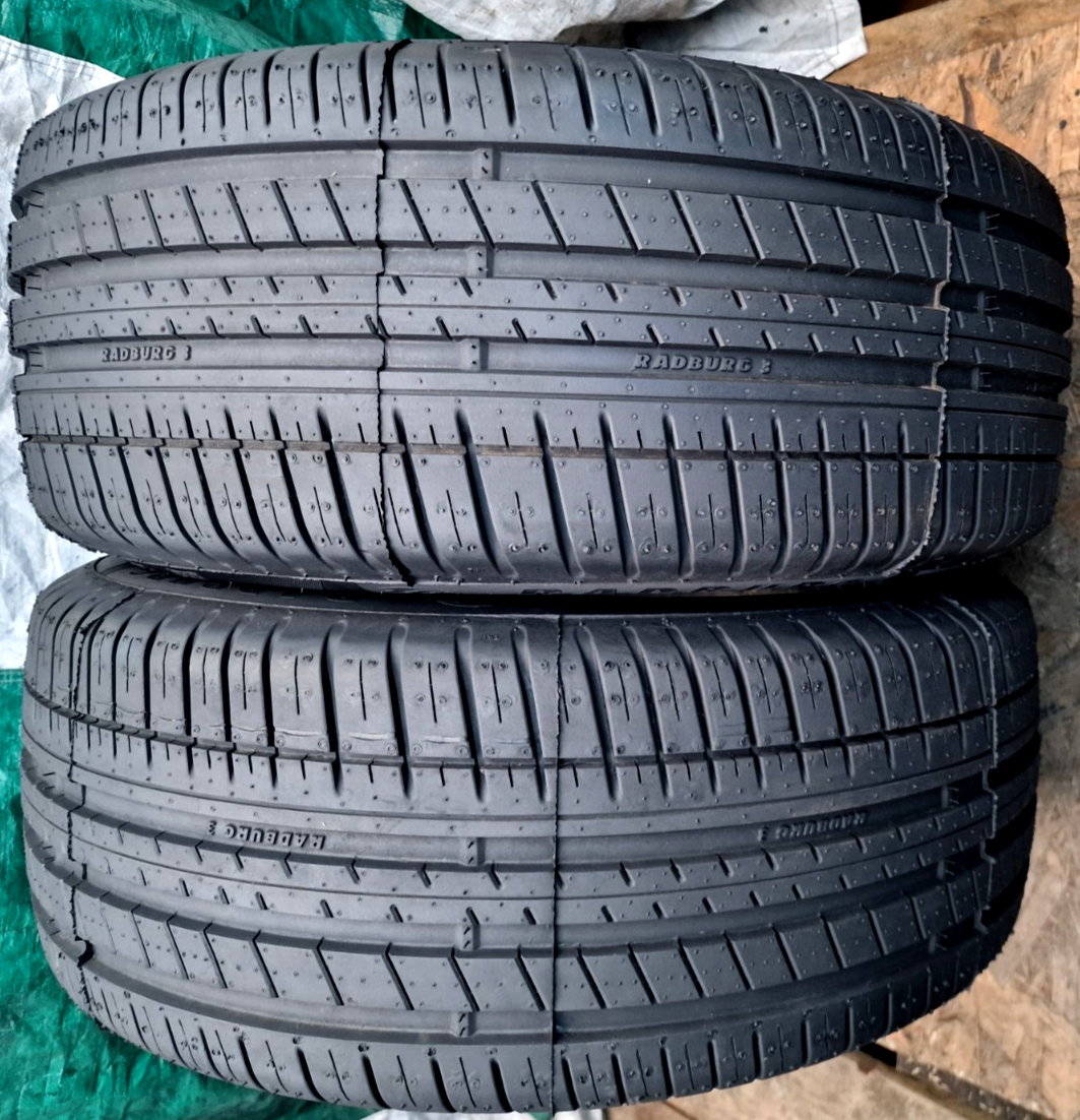 2 X 225 55 16 Tyres , RADBURG Sport RS3, Made In EU , RETREAD , EUROPEAN STANDAR - Image 3